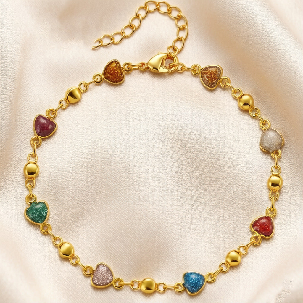 Women's Mei Chen Gold Simple Versatile Personality Affordable Luxury Bracelets
