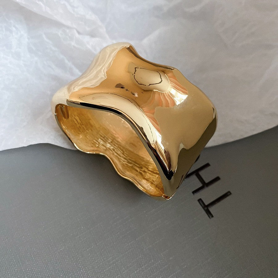 Acrylic Glossy Blooming Korean Style Simple Light Luxury Bracelet