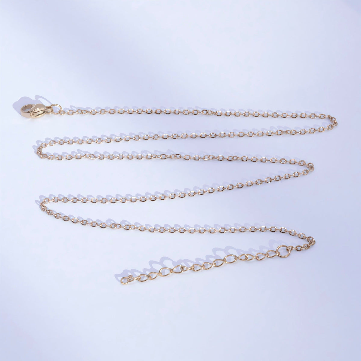 Korean Style Simple Cross Chain Clavicle Unisex Vacuum Necklaces