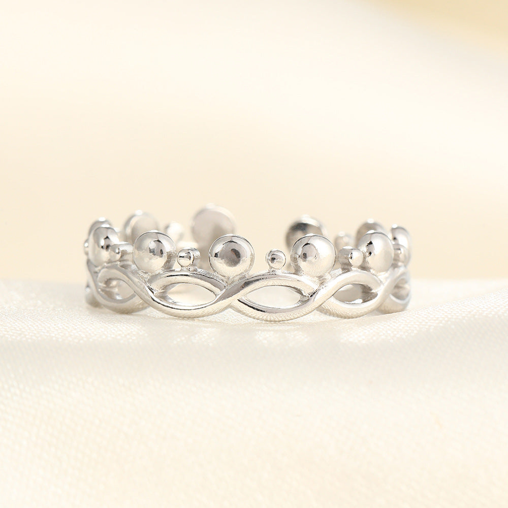 Women's Steel Good-looking Open Fashion Trendy Light Rings