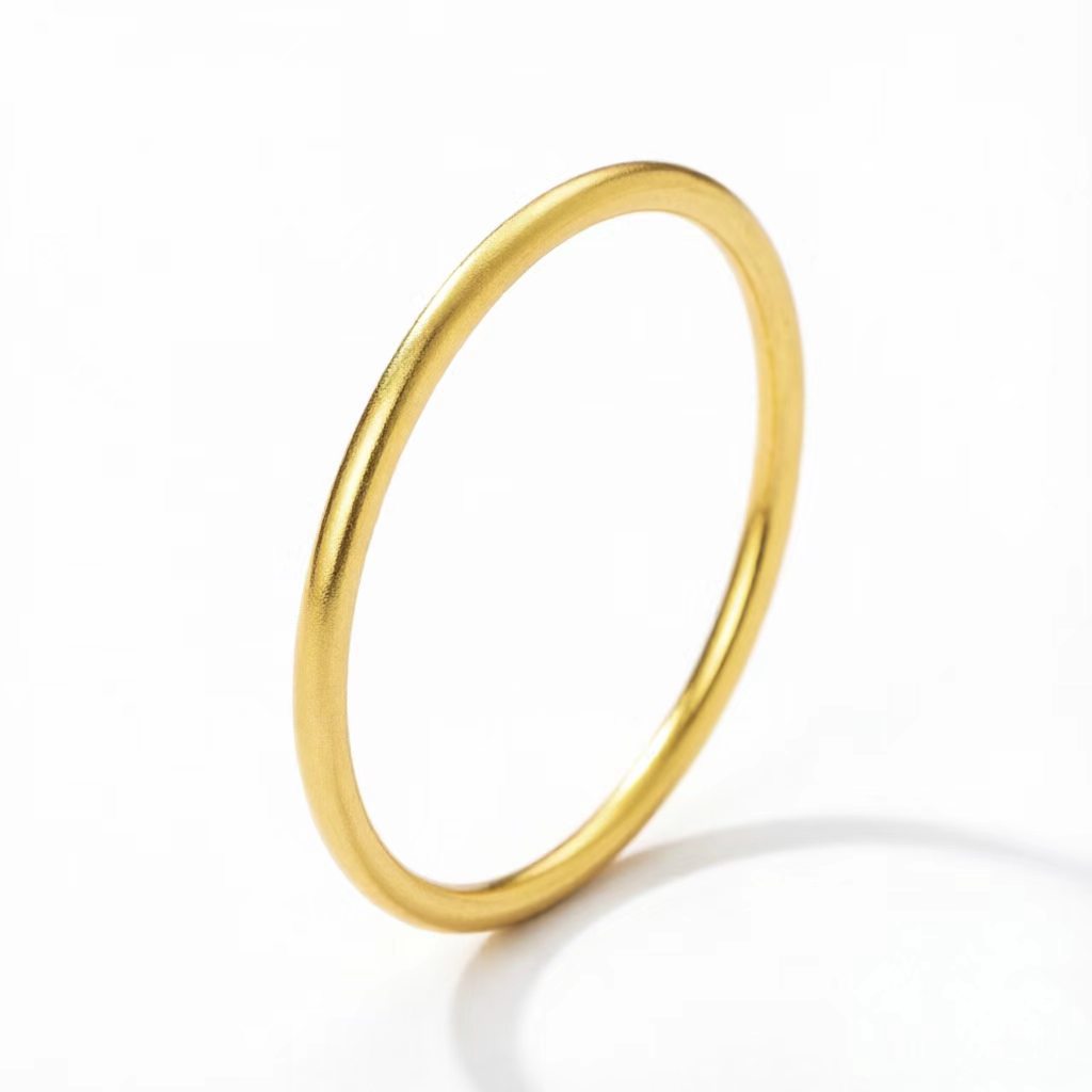 Gold Plated Simple Lotus Seedpod Heart Golden Balls Lucky Female Bracelet
