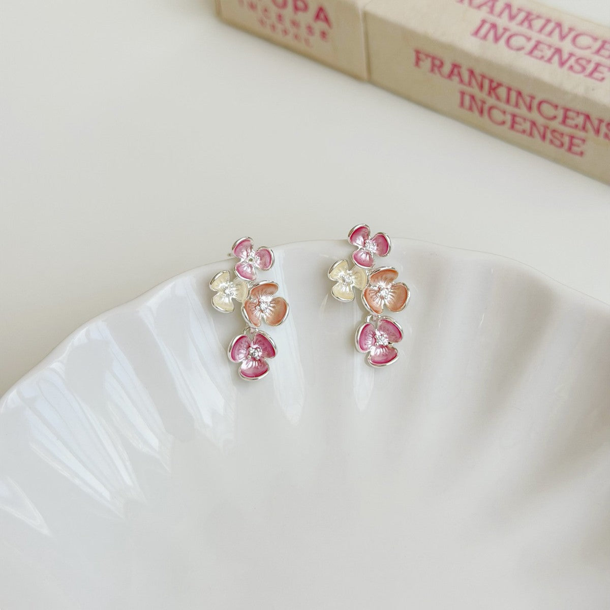 Women's Design Tassel Long Flower For Suitable Round Faces Vacation Style Rings