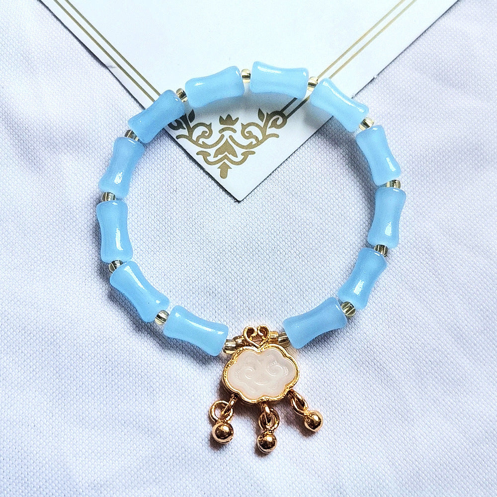 Style Chinese Imitation Aventurine Festival High Blessing Pendants