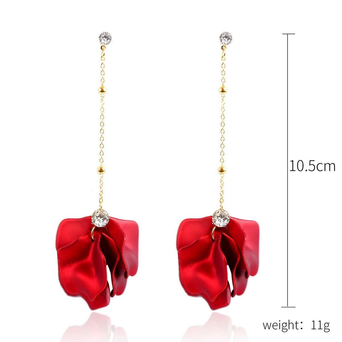 Women's Design Vintage Fashion Artistic Flower Love Earrings