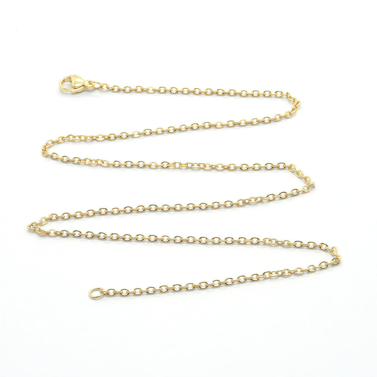 Korean Style Simple Cross Chain Clavicle Unisex Vacuum Necklaces