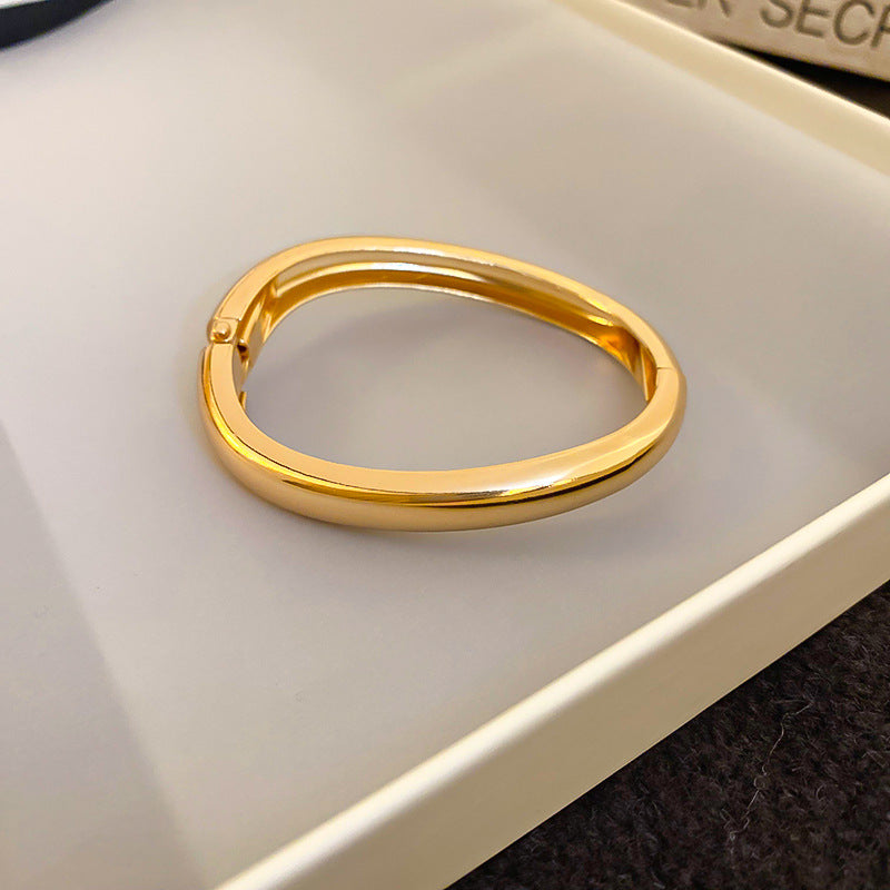 Glossy Simple Temperament Light Luxury Minority Bracelets