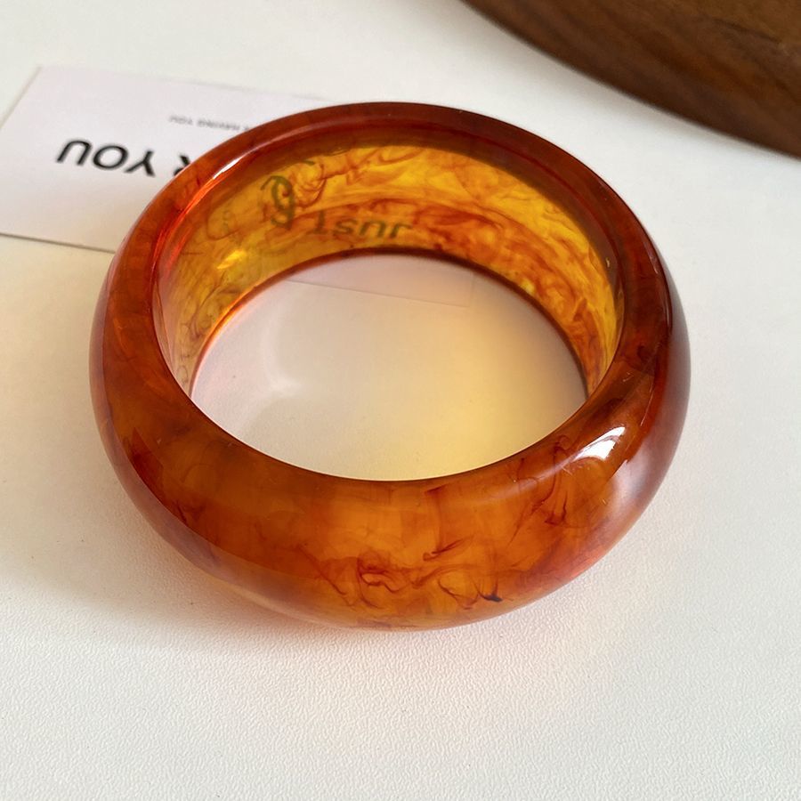 Acrylic Glossy Blooming Korean Style Simple Light Luxury Bracelet