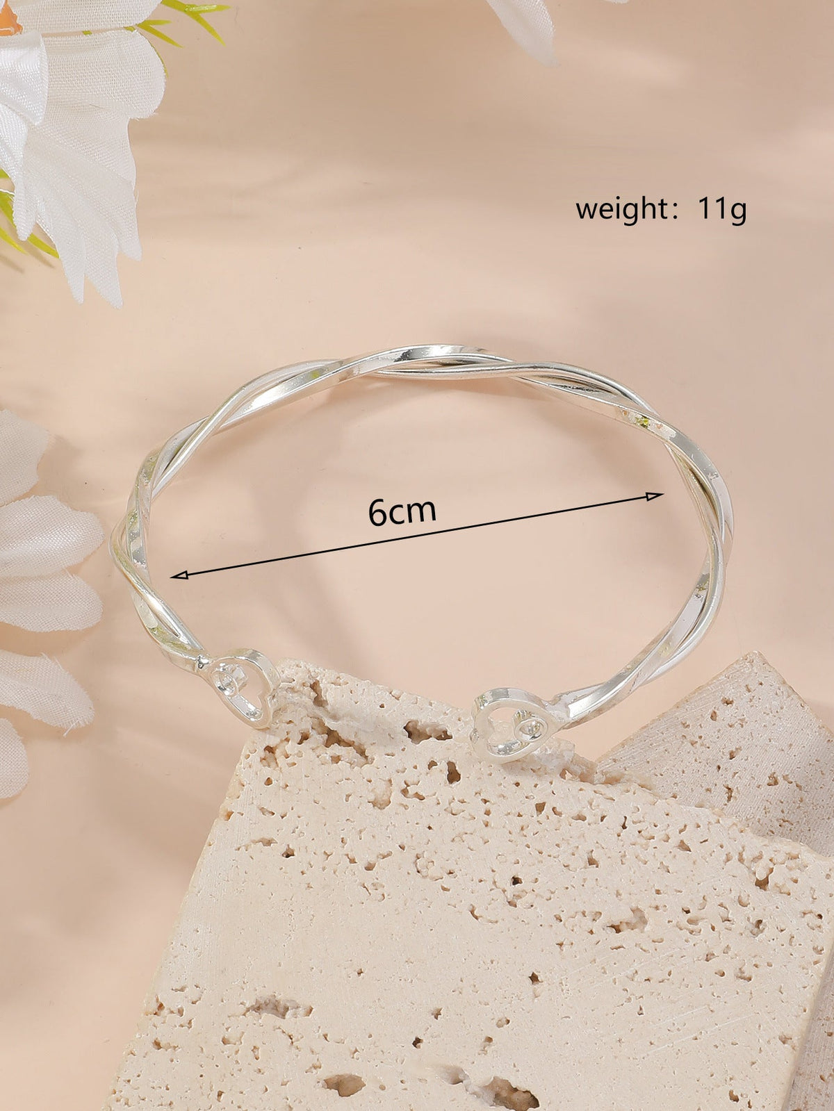 Winding Hollow Open-end High-grade Light Luxury Bracelets