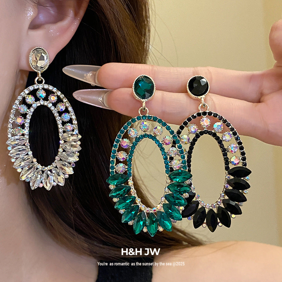 Women's Ethnic Style Retro Elegant Light Luxury High Sense Earrings