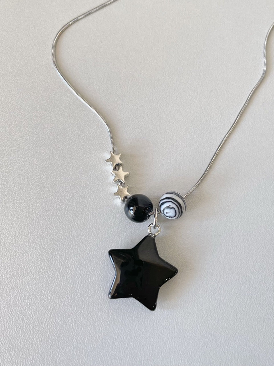 Spotted Stone Female Design Hot Sweet Cool Style Simple Necklace