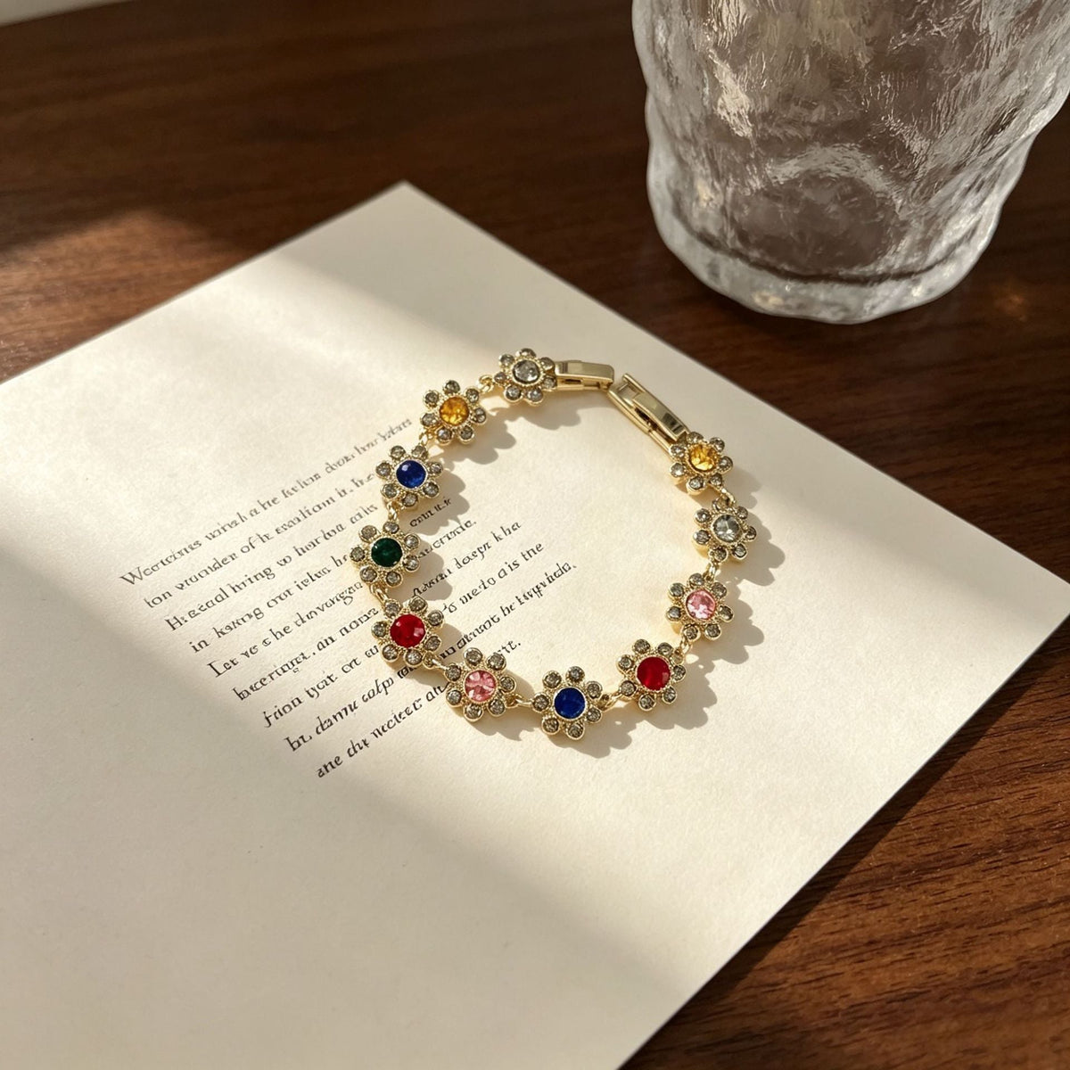 Women's Source Zircon Massive Style High Color Retention Dopamine Bracelet