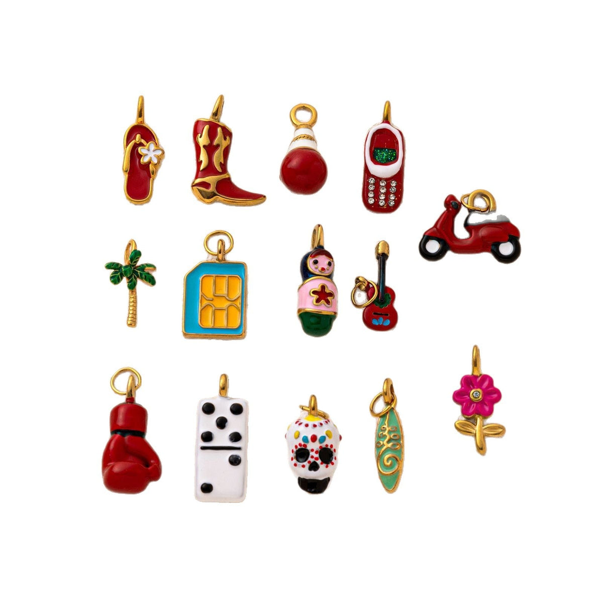 Everyday Fashion Daily Necessities Series Vacuum Electroplating Gold Protection In Necklace