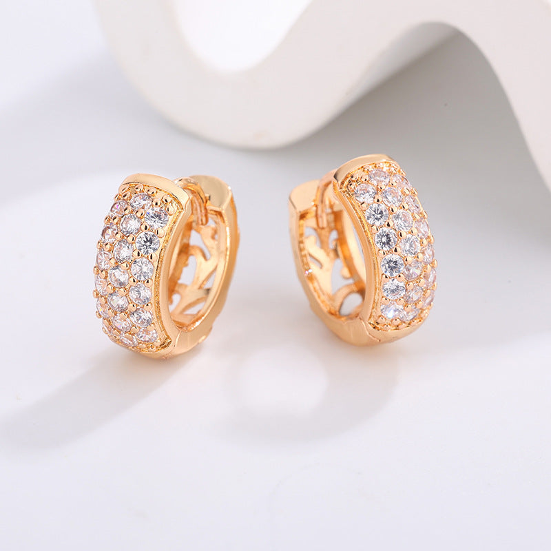 Women's High-grade Night Market Style Graceful Ear Clips Rings