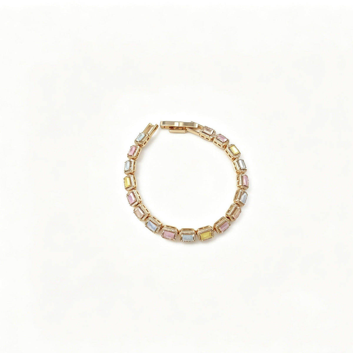 Women's Source Zircon Massive Style High Color Retention Dopamine Bracelet