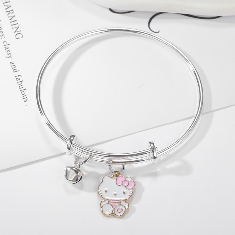 Women's High-grade Cartoon Couple Girlfriends With Small Bracelet