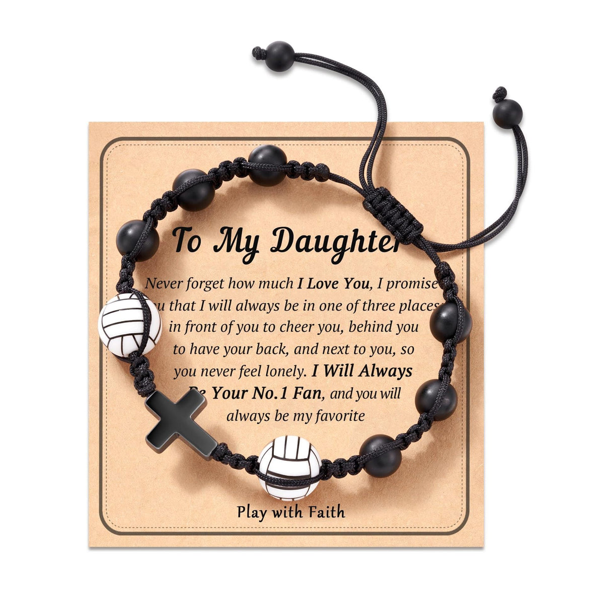 Sports Hand-woven Gift Volleyball Football Baseball Bracelets