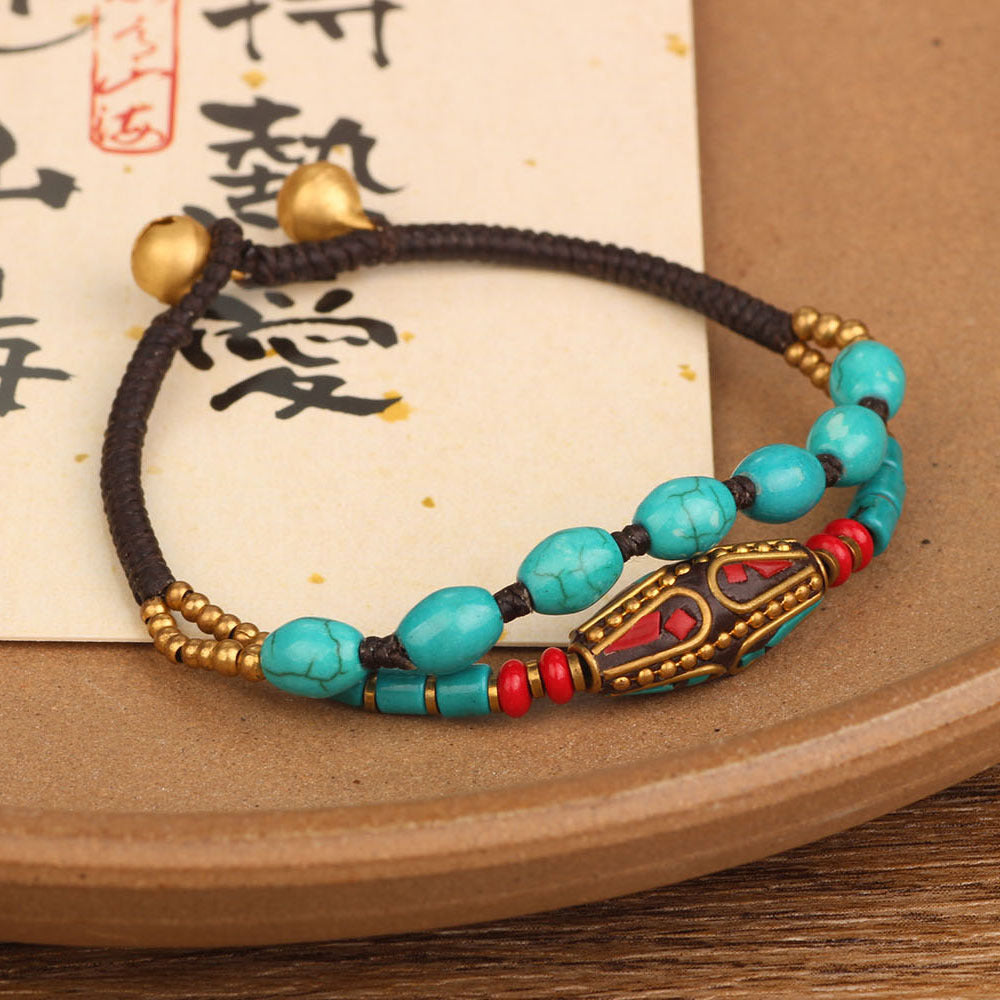Niche Weave Vintage Nepal Ethnic Tibetan Bracelets