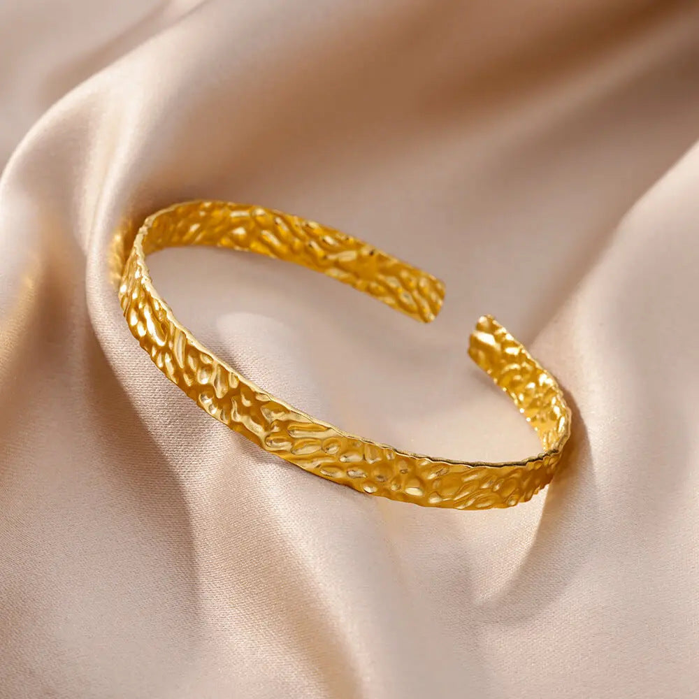 Adjustable Stainless Female Exaggerated High Sense Bracelet