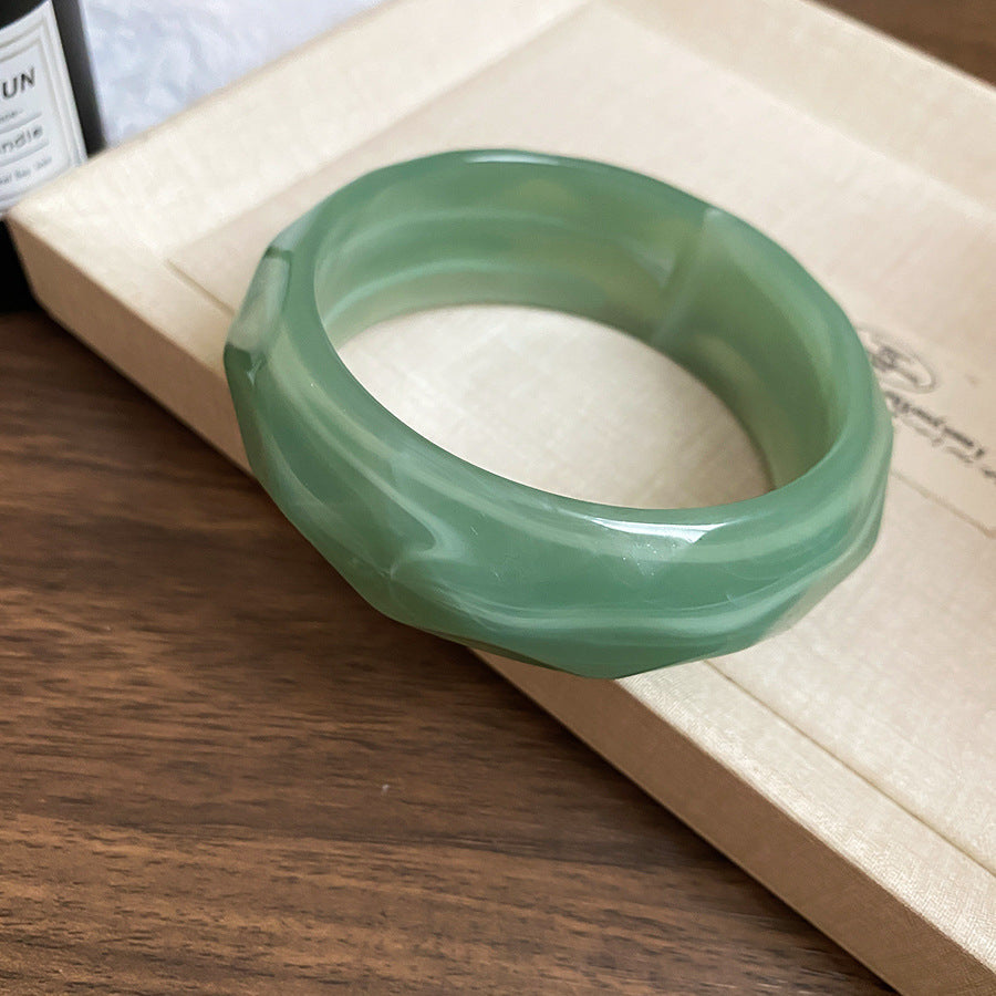 Acrylic Glossy Blooming Korean Style Simple Light Luxury Bracelet
