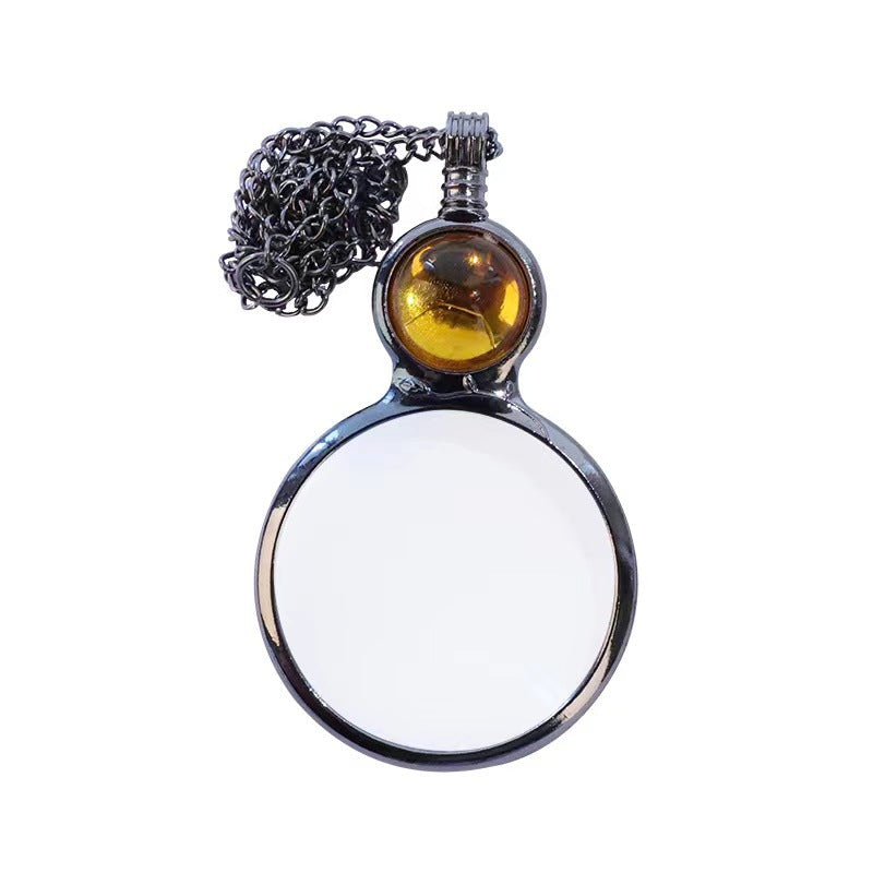 Mother's Day Alloy Magnifying Glass Gift Decorations Decoration Mother Small Pendant