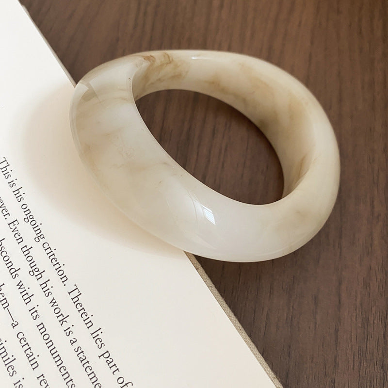 Acrylic Glossy Blooming Korean Style Simple Light Luxury Bracelet