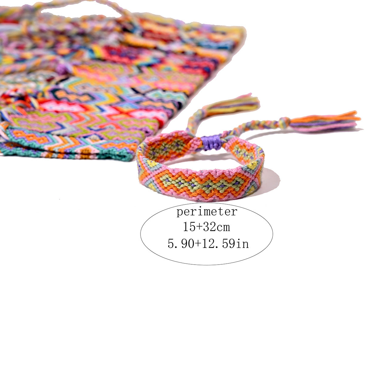 Stepped Into Nepal Ethnic Style Hand-knitted Bracelets