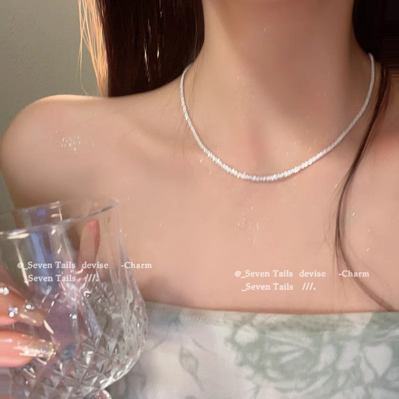 Starry Female Clavicle Chain Light Luxury Minority Necklaces