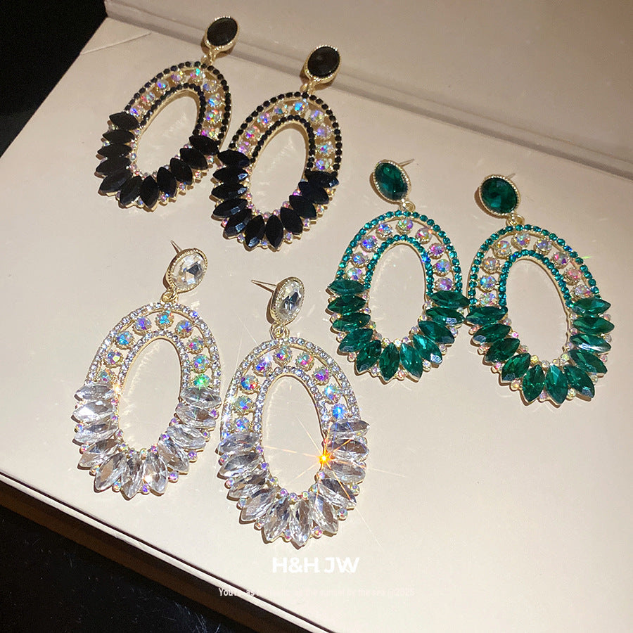 Women's Ethnic Style Retro Elegant Light Luxury High Sense Earrings