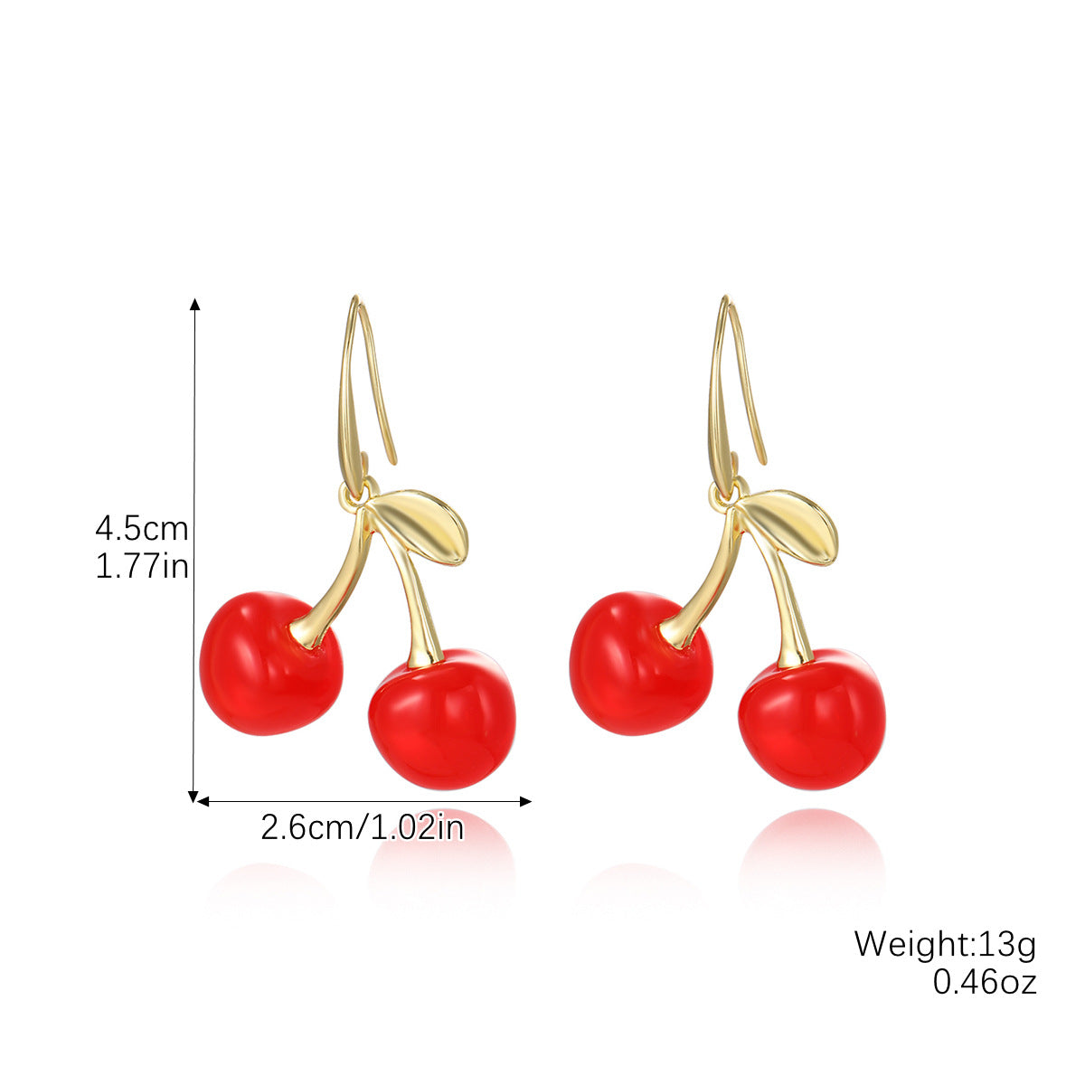Women's Design Vintage Fashion Artistic Flower Love Earrings