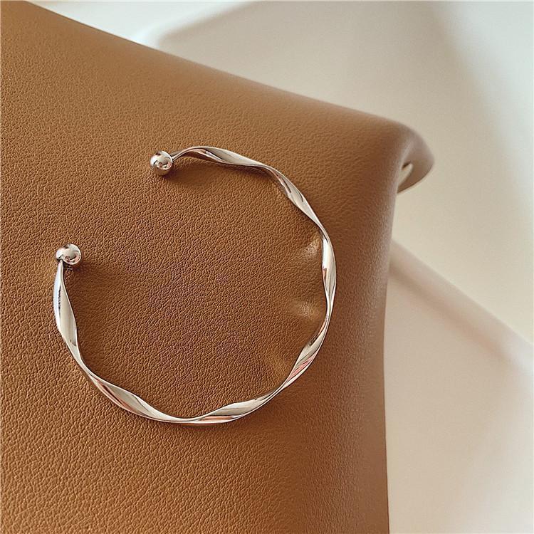 Glazed Surface Matte Bamboo Female Retro Bracelets