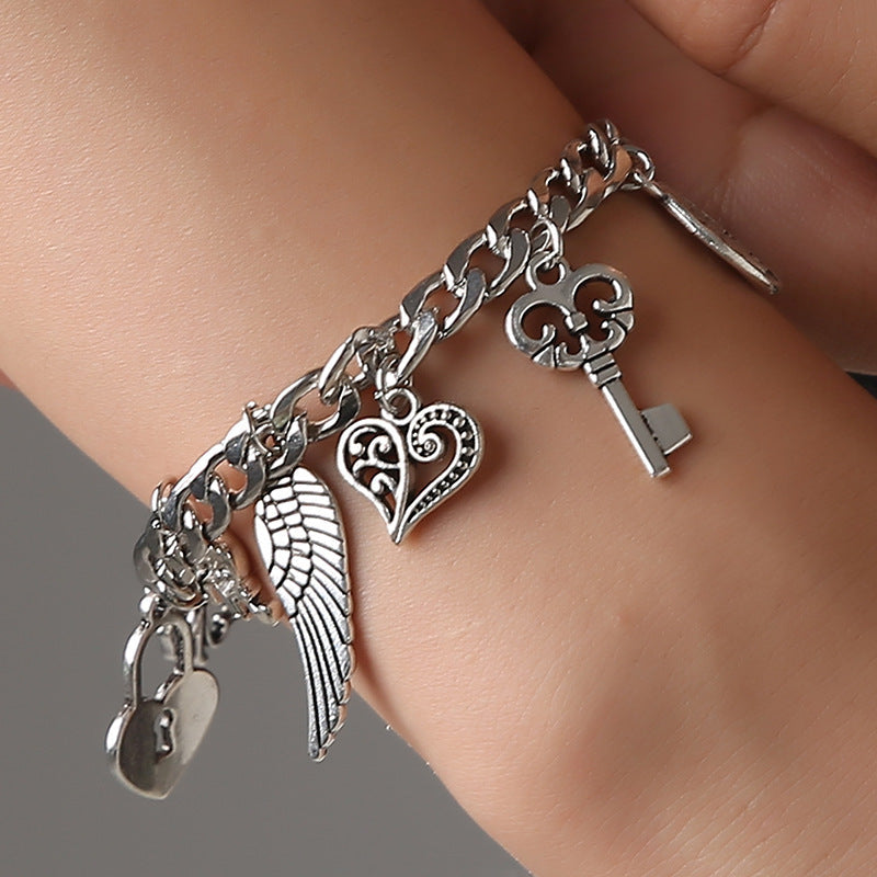 Women's Exaggerated Niche Alloy Fashion Personality Chain Bracelet