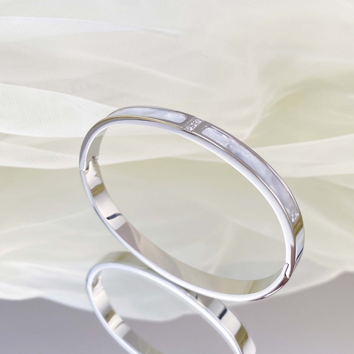 Starry Sier Simple Series High-grade Classic Bracelet