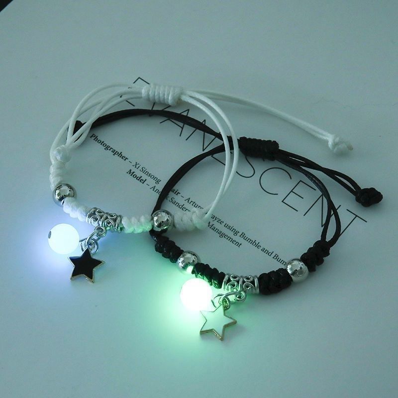 Women's & Men's Two Friendship Korean Fashion Couple Pair Gifts Bracelet