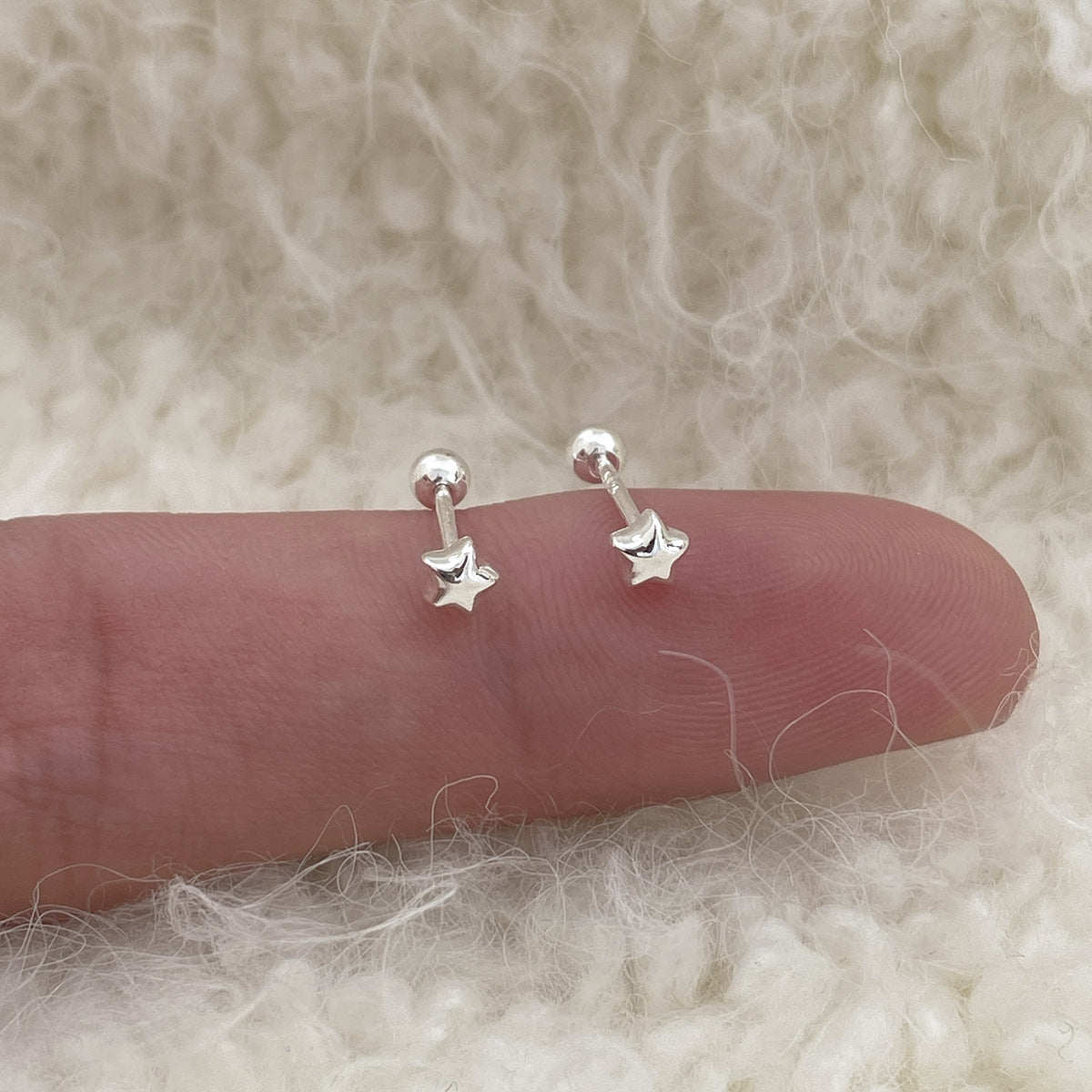 Women's Daily Chubby Star Ear Refined Simple High-grade Fashionable Stud Earrings
