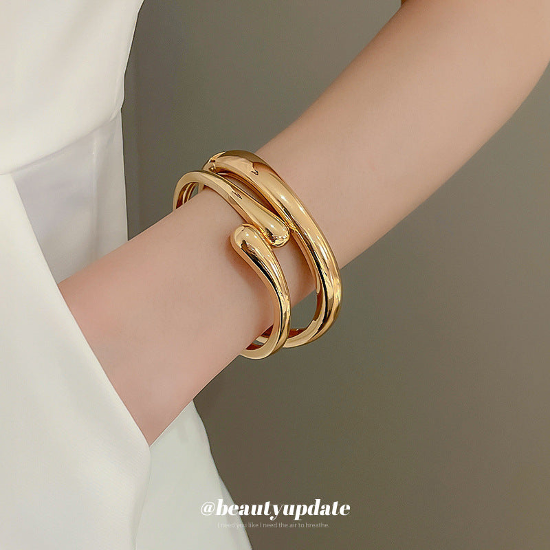 Glossy Simple Temperament Light Luxury Minority Bracelets