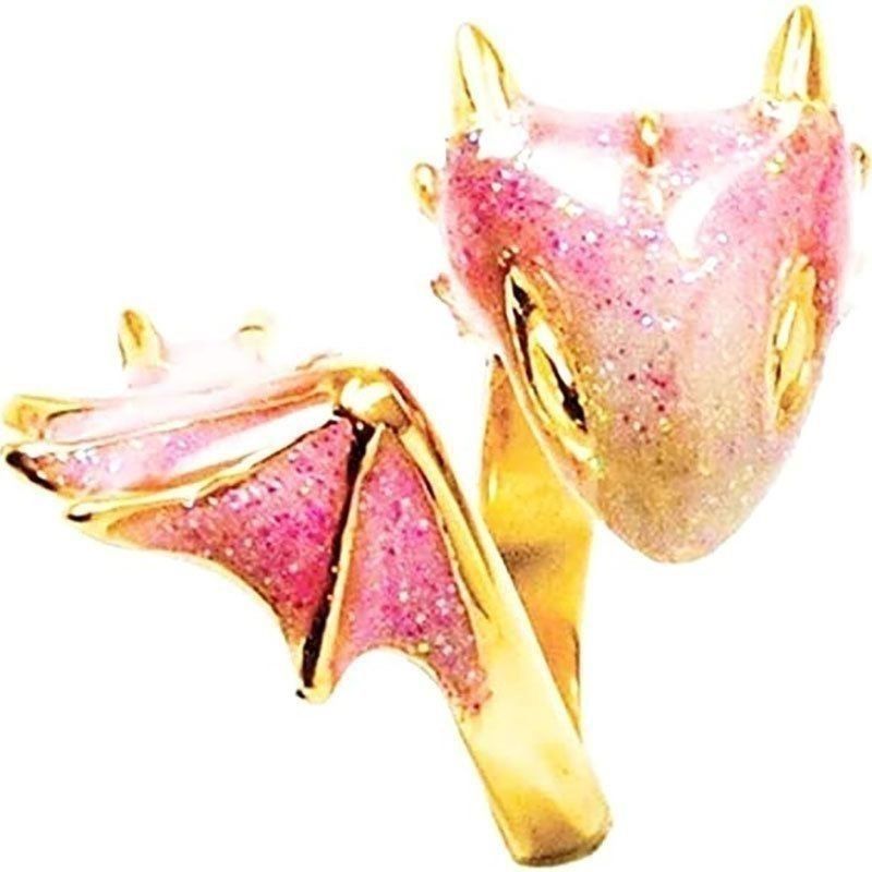 Unicorn Starry Sky Blue Dragon Dark Male Female Personality Niche Rings
