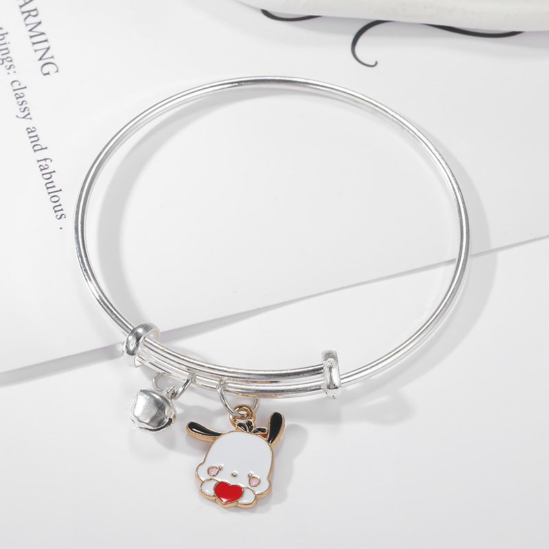 Women's High-grade Cartoon Couple Girlfriends With Small Bracelet