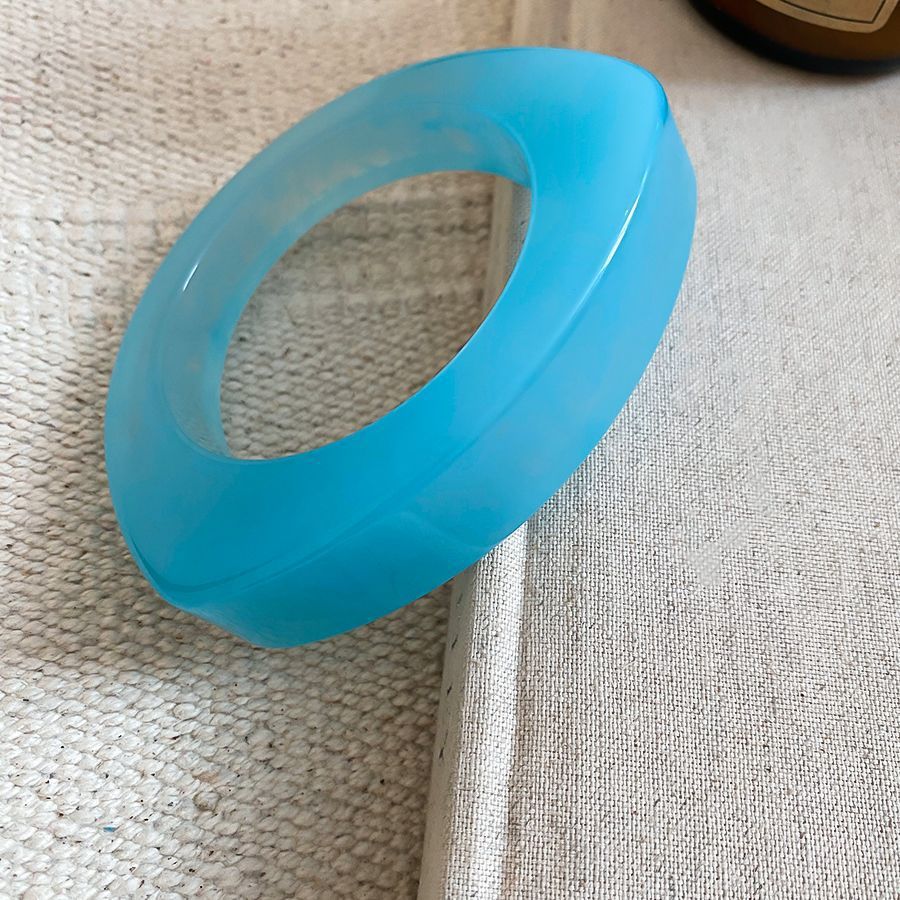 Acrylic Glossy Blooming Korean Style Simple Light Luxury Bracelet