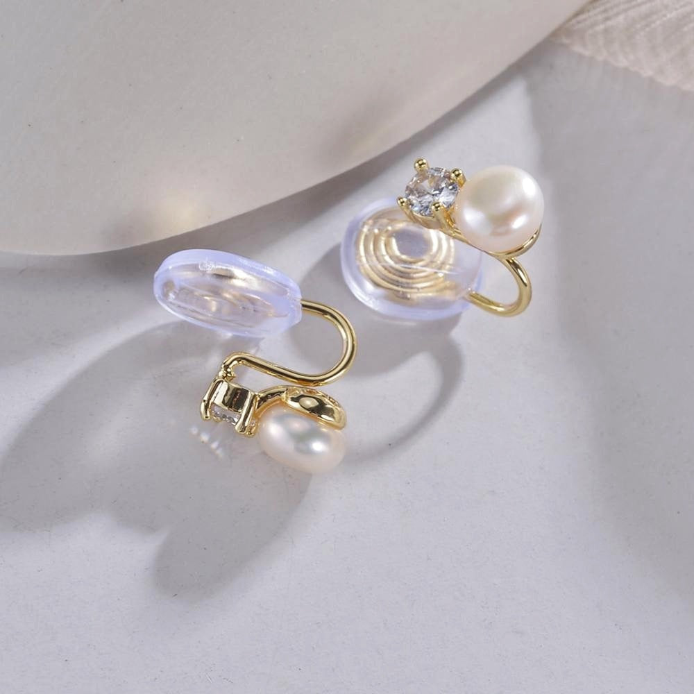 Sense Light Luxury Temperament Sterling Sier Needle Ear Clip