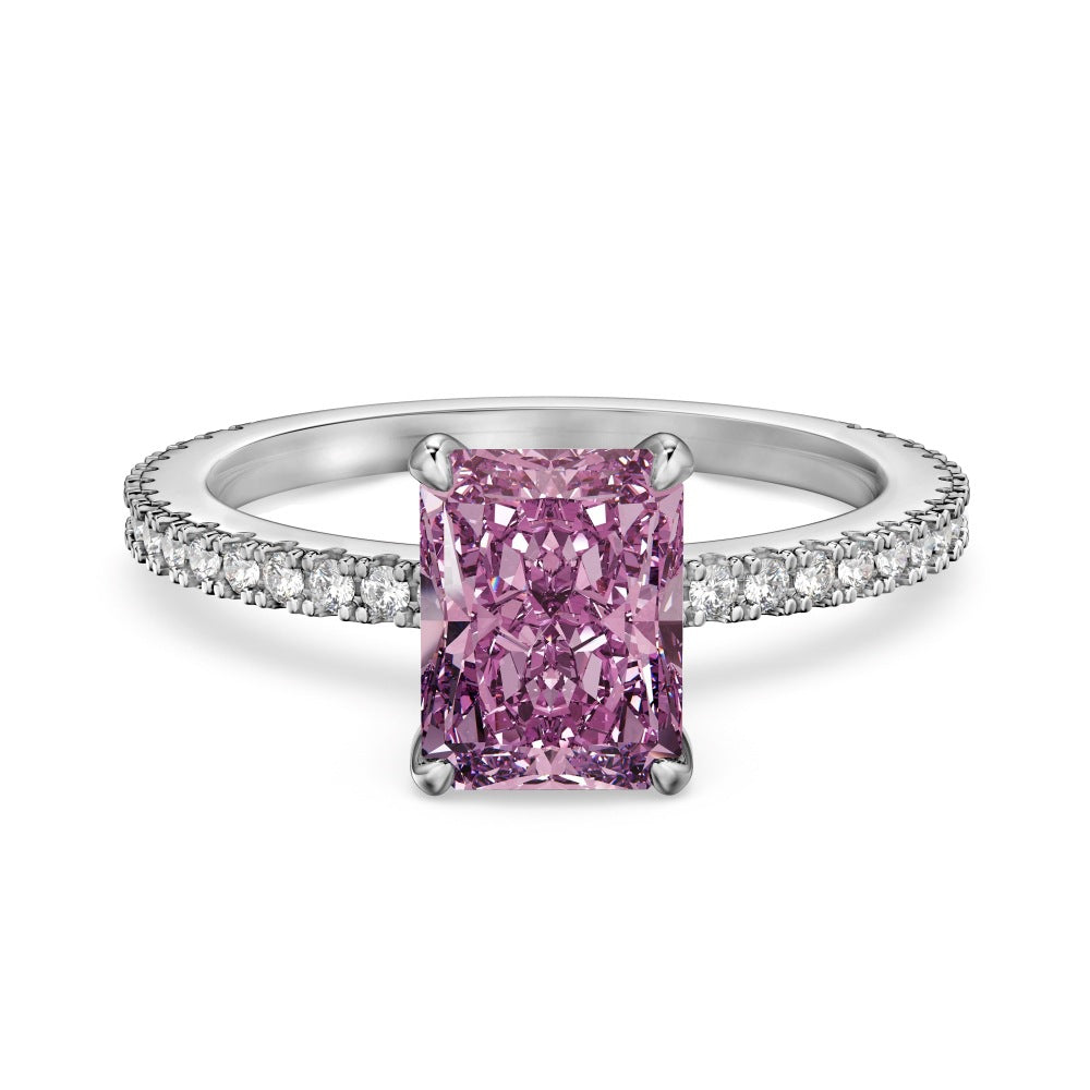 Sier Female Special Interest Light Luxury Rings