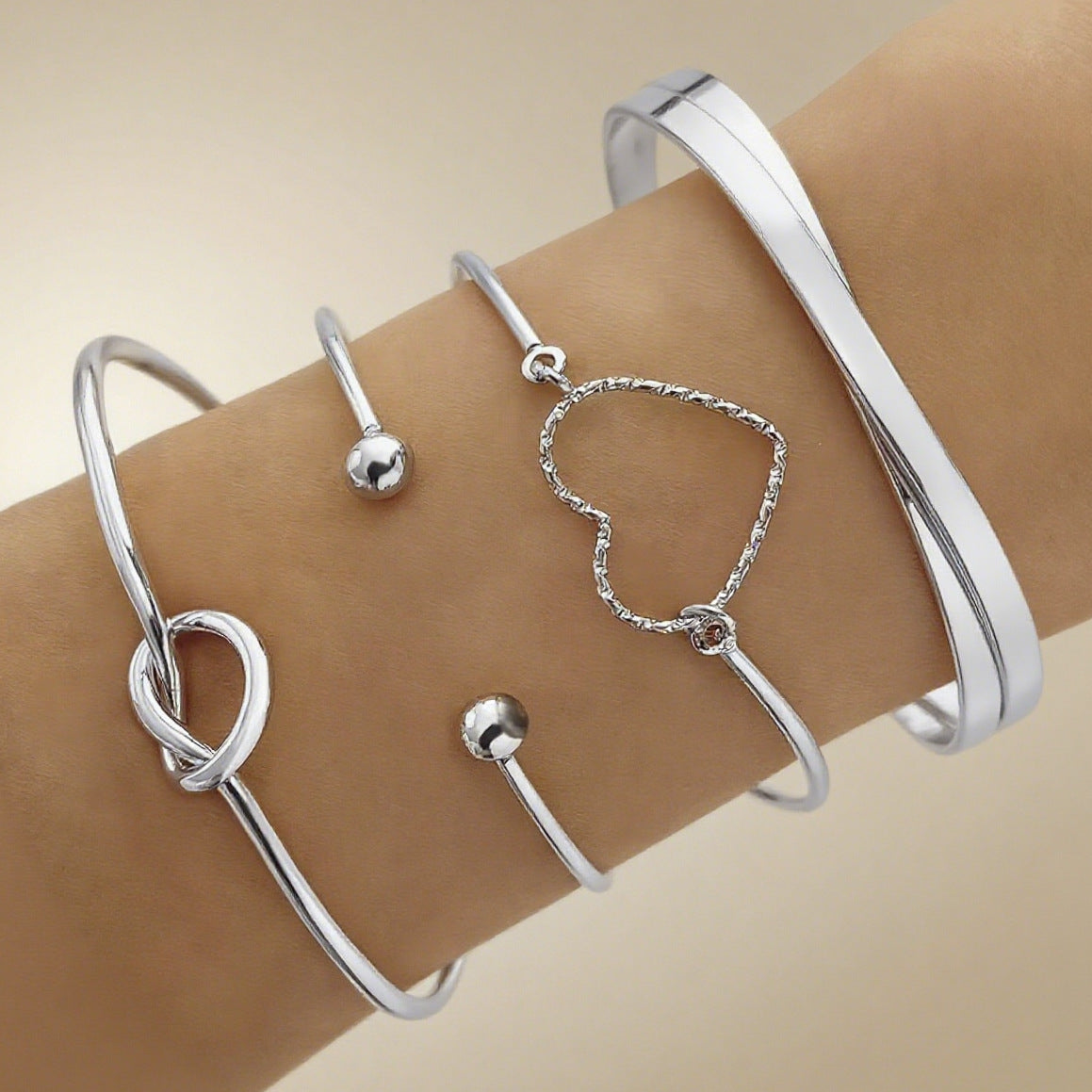 Personality Simple Chain Vintage Stylish Glossy Bracelets