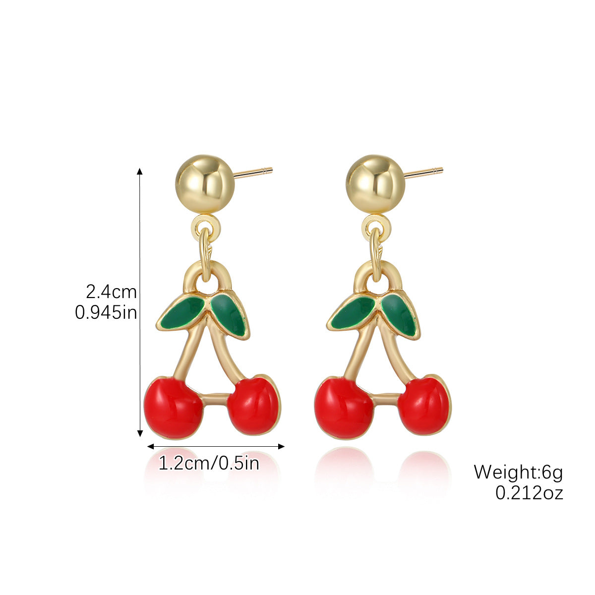 Women's Design Vintage Fashion Artistic Flower Love Earrings