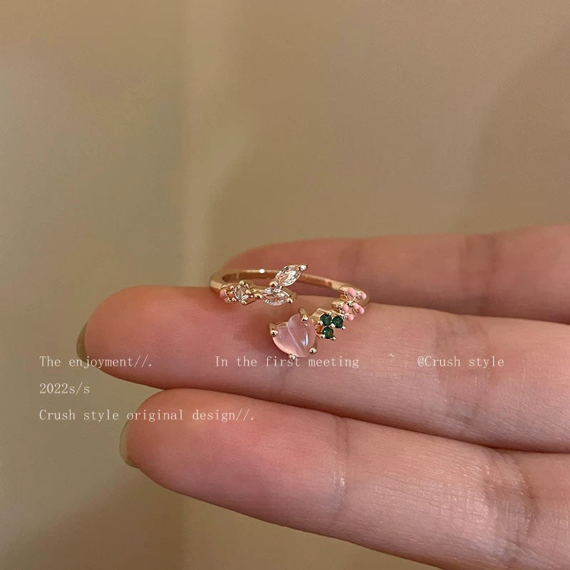 Special Interest Light Luxury High Sense Index Finger Unique Retro Rings