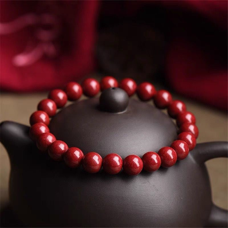 Cinnabar Life Bbs Female Lucky Beads Bracelet