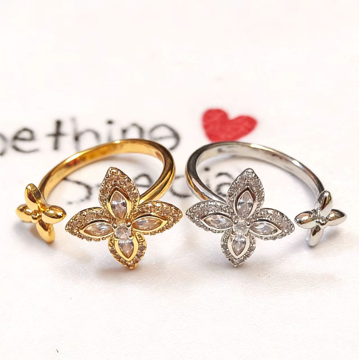 Open Light Luxury High-grade Exquisite Index Finger Elegant Casual Atmosphere Ring