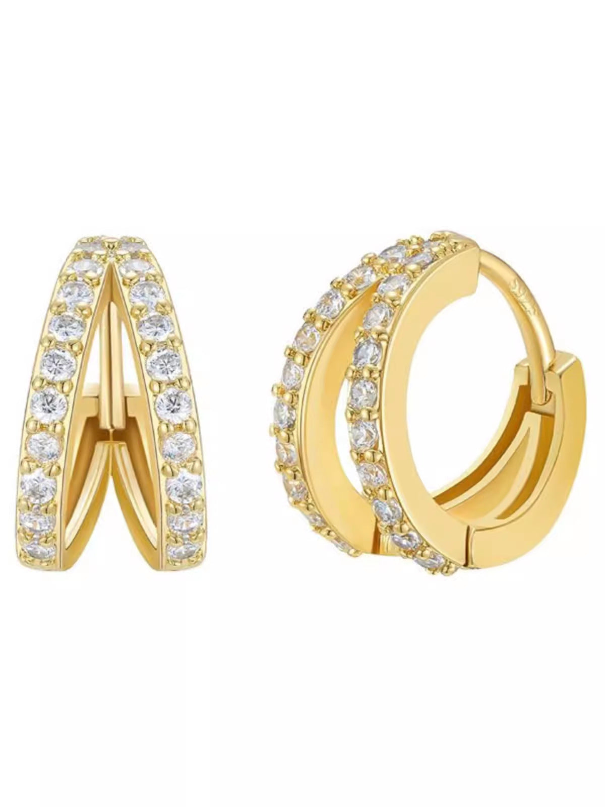 Women's Asymmetric Water Drop Niche Design Premium Unique Ear Earrings