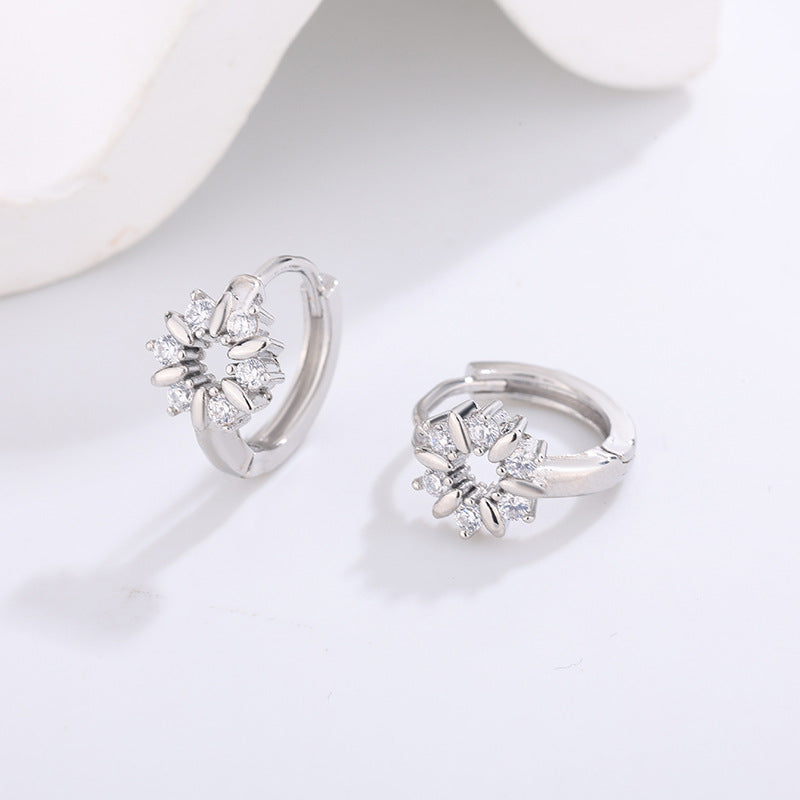 Women's High-grade Night Market Style Graceful Ear Clips Rings
