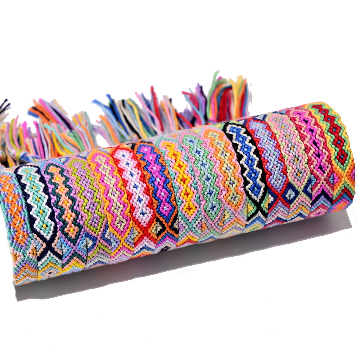 Stepped Into Nepal Ethnic Style Hand-knitted Bracelets