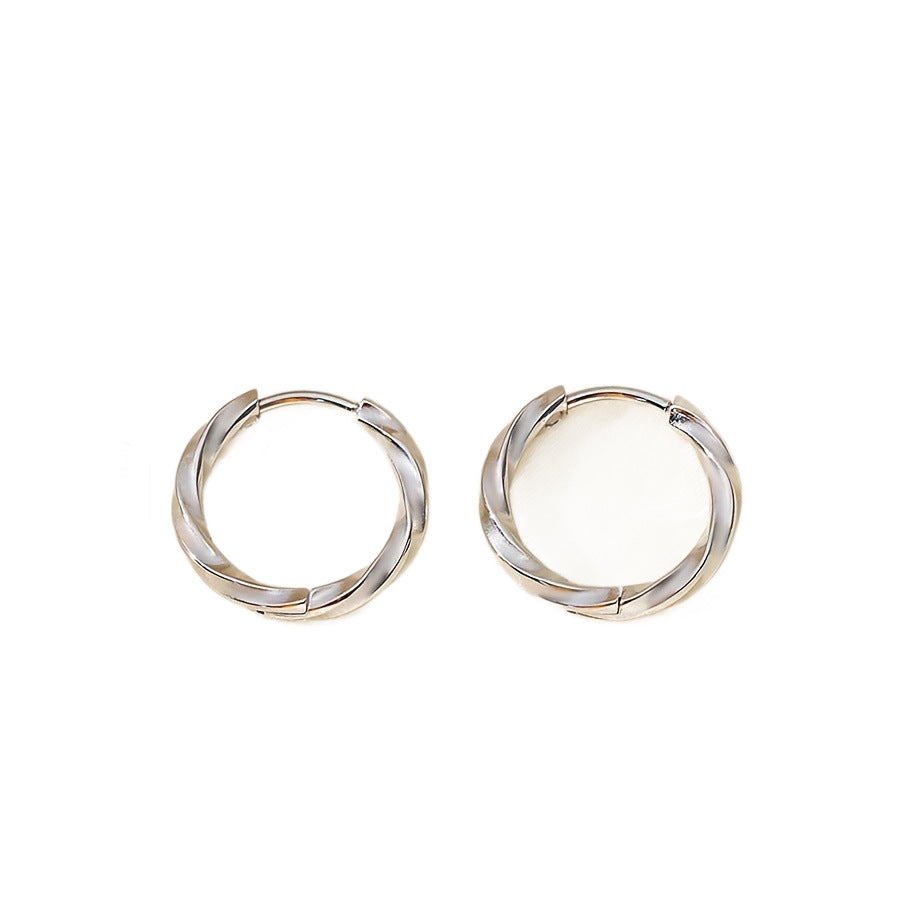 Stainless Steel Light Luxury Unisex Fashion Earrings