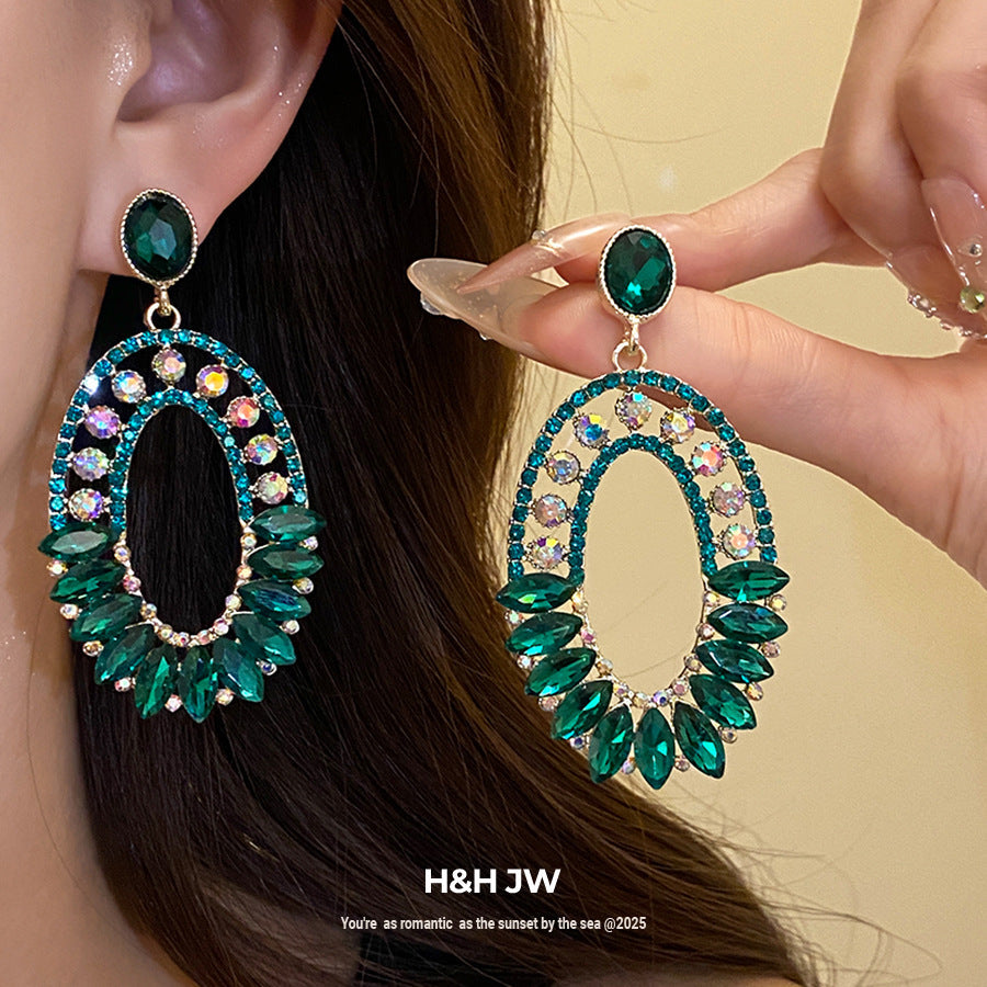 Women's Ethnic Style Retro Elegant Light Luxury High Sense Earrings